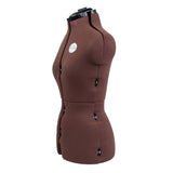 Trueform Patterned Dressform Size A - Chocolate