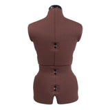 Trueform Patterned Dressform Size A - Chocolate