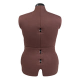 Mannequin de couture Trueform à motif – Taille B – Chocolat