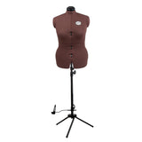 Mannequin de couture Trueform à motif – Taille B – Chocolat