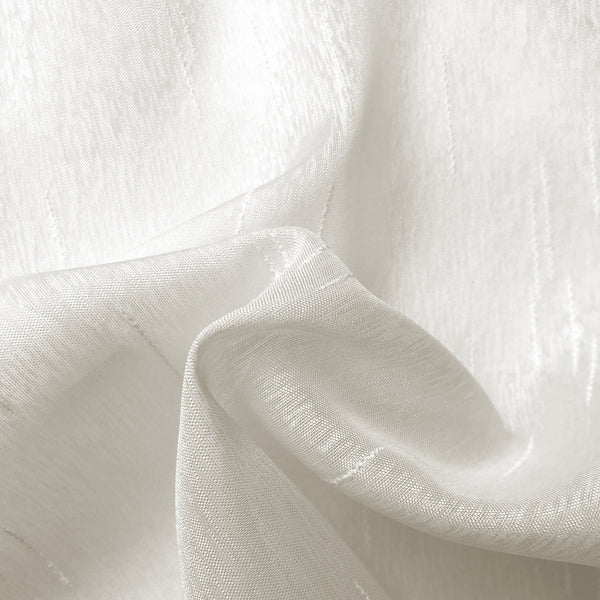 Tissu décor maison - Les Essentiels - Voile grande largeur Marbella - Blanc