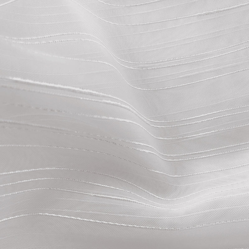 Tissu décor maison - Les Essentiels - Voile grande largeur Odessa - Blanc