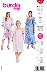 Burda Pattern - 5630 Misses' Dresses