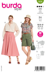 Burda Pattern - 5636 Misses' Blouse