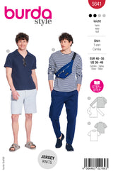 Burda Pattern - 5641 Men's T-shirts