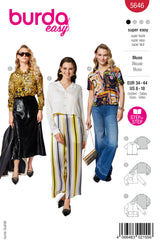 Burda Pattern - 5646 Misses' Shirts