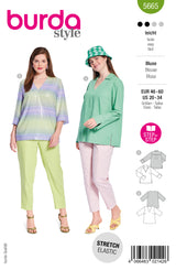 Burda Pattern - 5665 Misses' Blouse