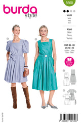 Burda Pattern - 5668 Misses' Dresses