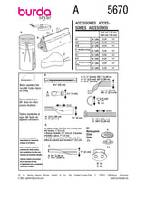Burda Pattern - 5670 Bike Set