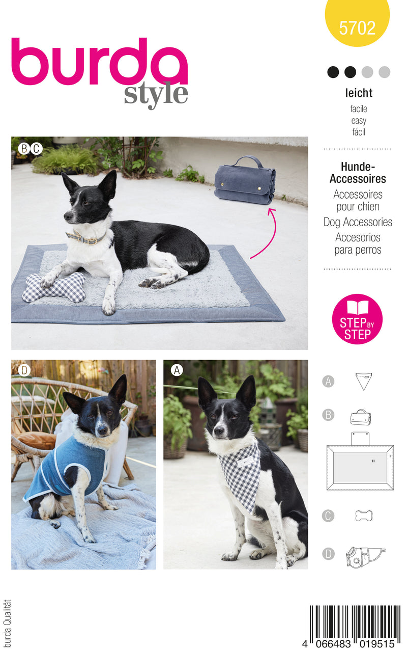 Burda 5702 - Dog Accessories