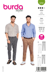 Burda 5722 - Trousers