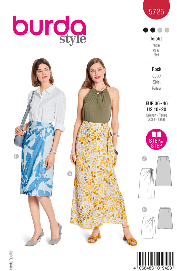 Burda 5725 - Skirt