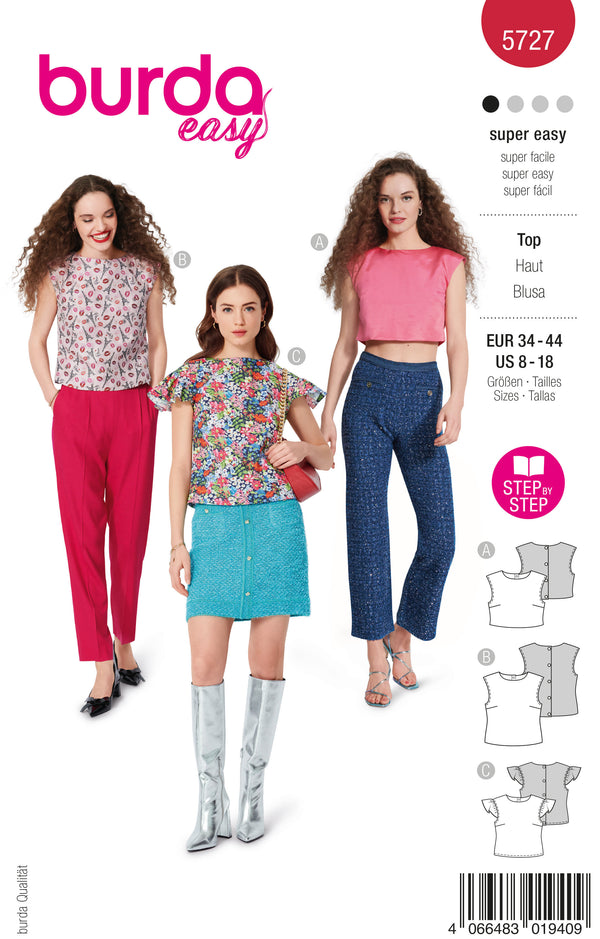 Burda 5727 - Top