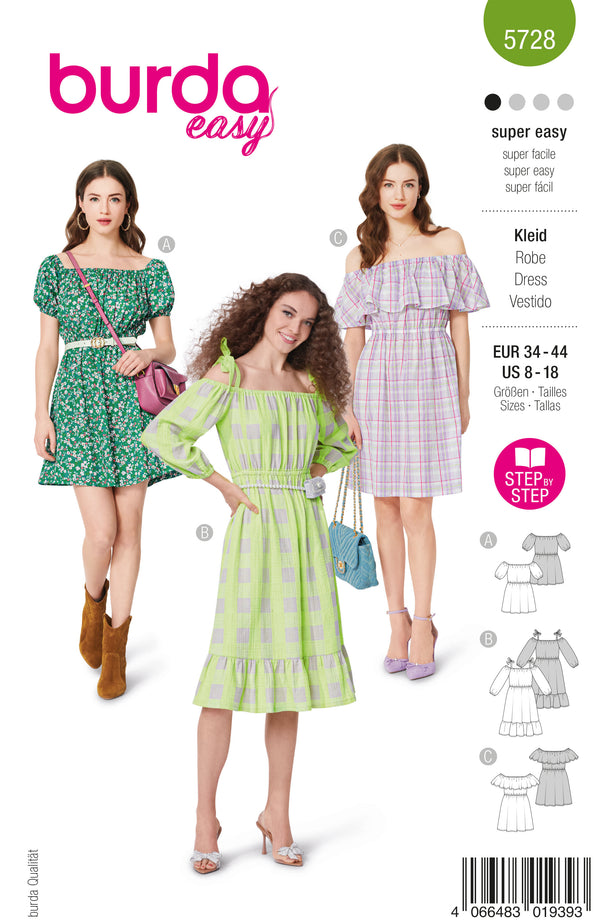 Burda 5728 - Dress