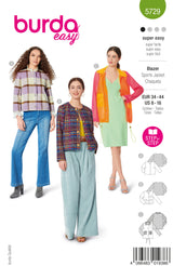 Burda 5729 - Blazer & Jacket
