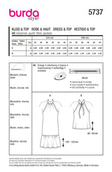 Burda 5737 - Dress & T-Shirt