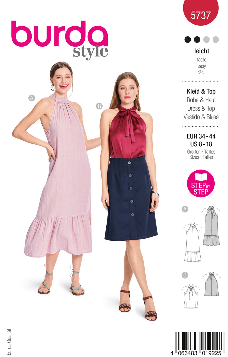 Burda 5737 - Dress & T-Shirt