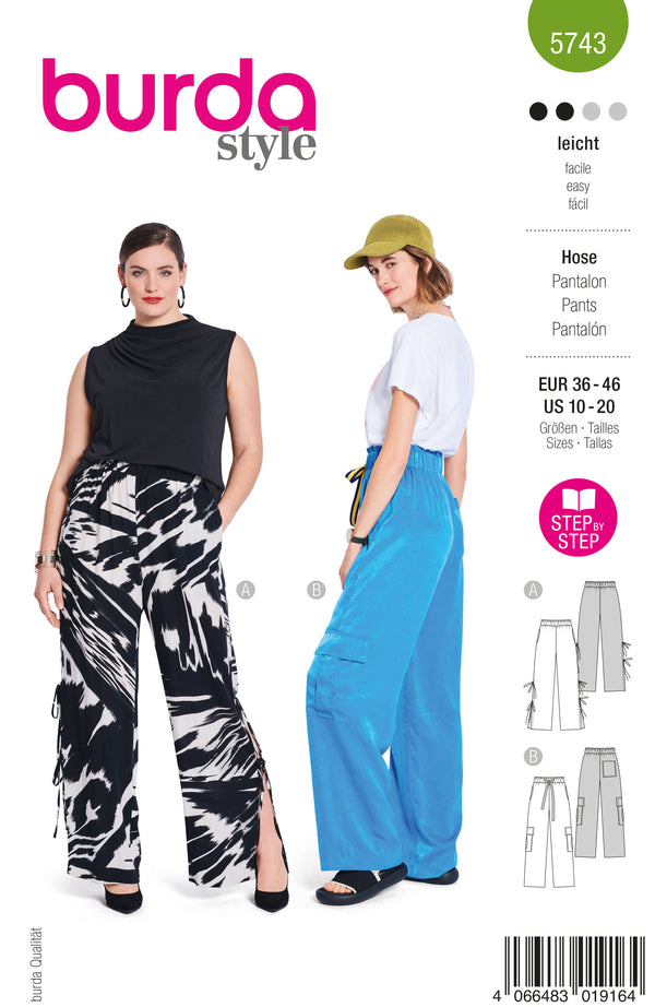 Burda 5743 - Trousers