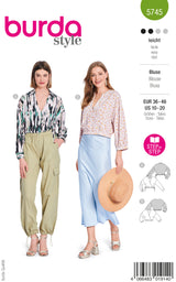 Burda 5745 - Blouse