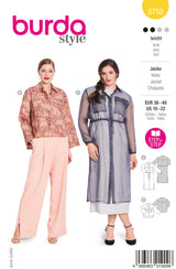 Burda 5750 - Jacket