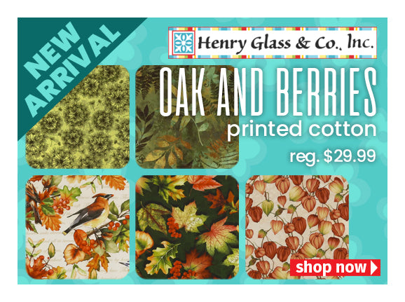 New arrival oak and berries
