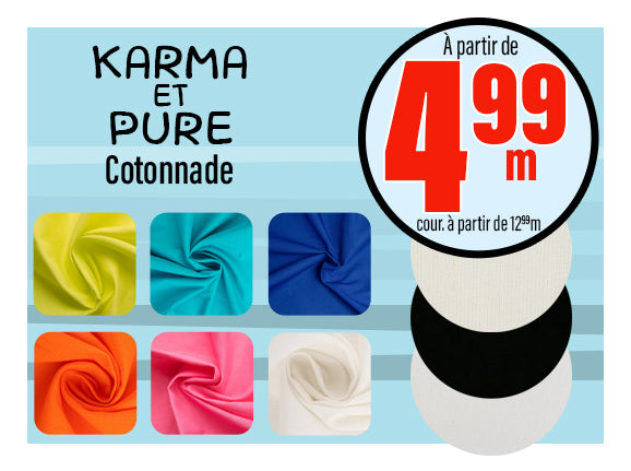 National Bargain Week Karma Cotton Sheeting