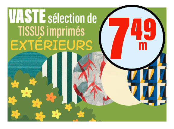 National Bargain Week Outdoor fabrics