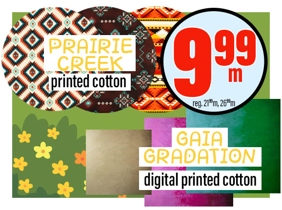 National Bargain Week Prairie Creek Gaia