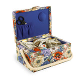 Petit panier à couture - Charme crème