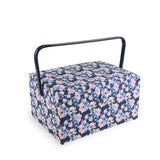 Large Decorative Case - Navy Floral