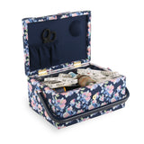 Small Decorative Case - Navy Floral