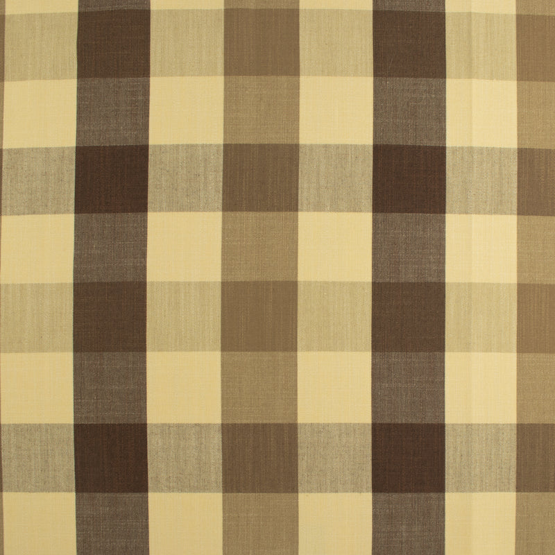 Tissu décor maison - Canevas Fils Teints - 051 - Brun