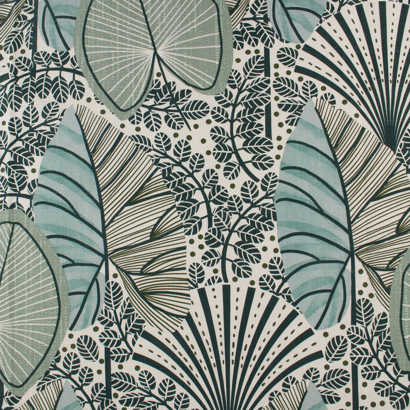 Home Decor Fabric - Euro Prints - Siwa  - Jade