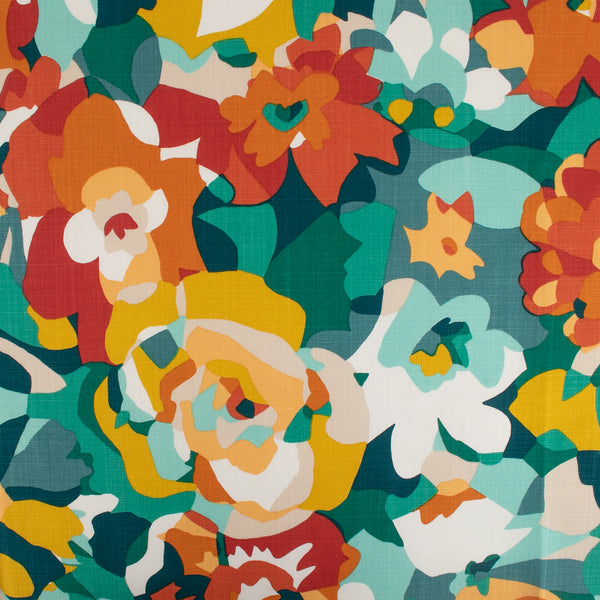 Tissu décor maison - Imprimé Euro - Rosemary - Terracotta