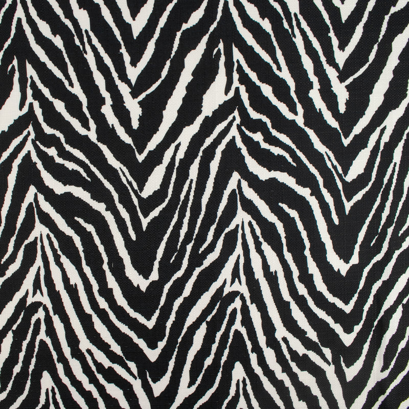 Tissu Décor Maison - Les Essentiels - Zebra - Noir