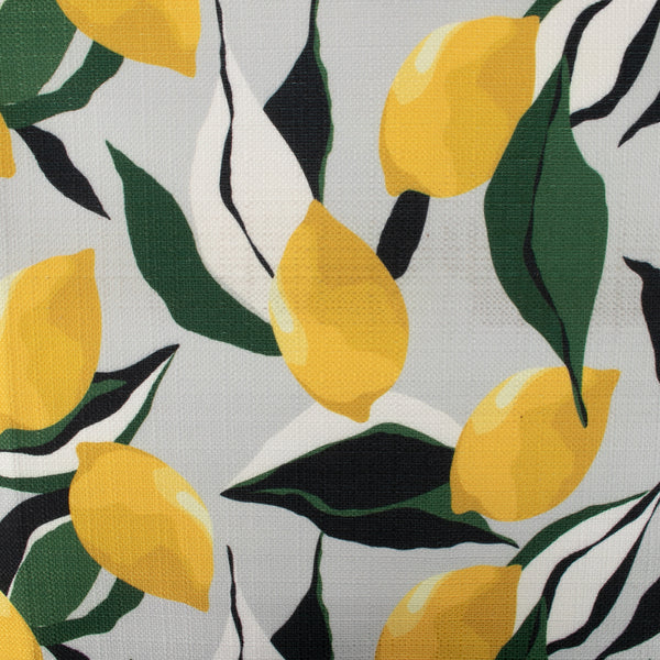 Home Decor Fabric - BERLIN - Limone Grey
