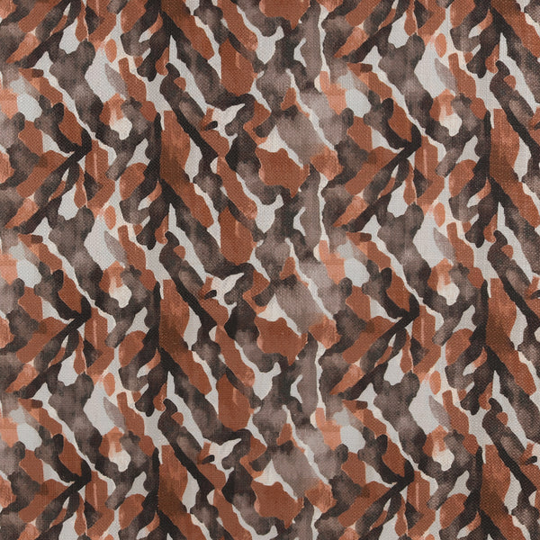 Home Decor Fabric - Bianca Collection - Sharia Wild - Rust