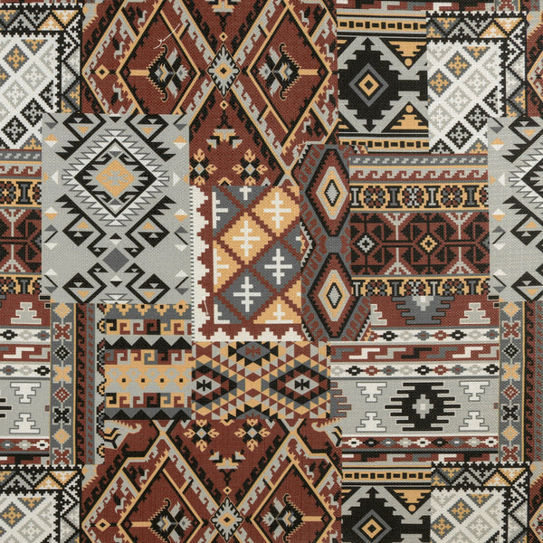 Home Decor Fabric - Bianca Collection - Sharia - Rust