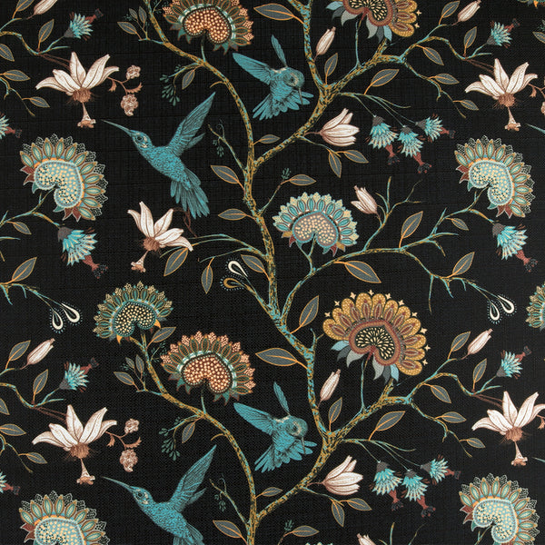 Home Decor Fabric - Bianca Collection - Jacky - Black