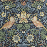 Home Decor Fabric - William Morris - Strawberry Thief - Blue