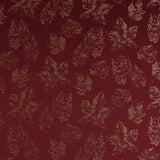 Tissu à nappe imprimé - Utilitaire - Collection de Noel - 008 - Grenat