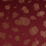 Tissu à nappe imprimé - Utilitaire - Collection de Noel - 010 - Grenat