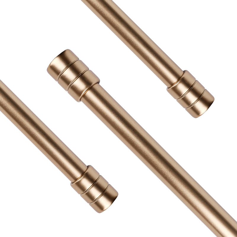 Cylinder - Metal rod set - Gold