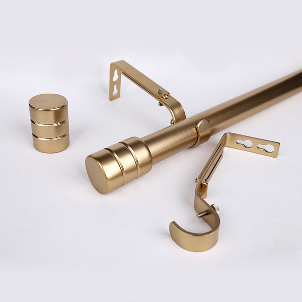 Cylinder - Metal rod set - Gold