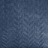 Decorative Throw - Herringbone - Navy - 48 x 60 inch (122 x 152 cm)