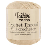 TAILOR YARN - Fil à crochet n° 10