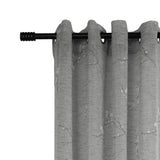 Grommet curtain panel - Hana - Grey