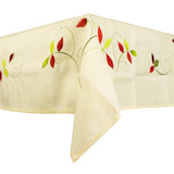 Nappe - SEBASTIEN &amp; GROOME 60 x 126 po (152 x 320 cm) - 008 - Crème