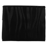 Nappe - Jacquard  54 x 70 po (137 x 178 cm) - 012 - Noir