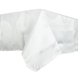 Nappe - Jacquard  60 x 84 po (152 x 213 cm) - 022 - Blanc